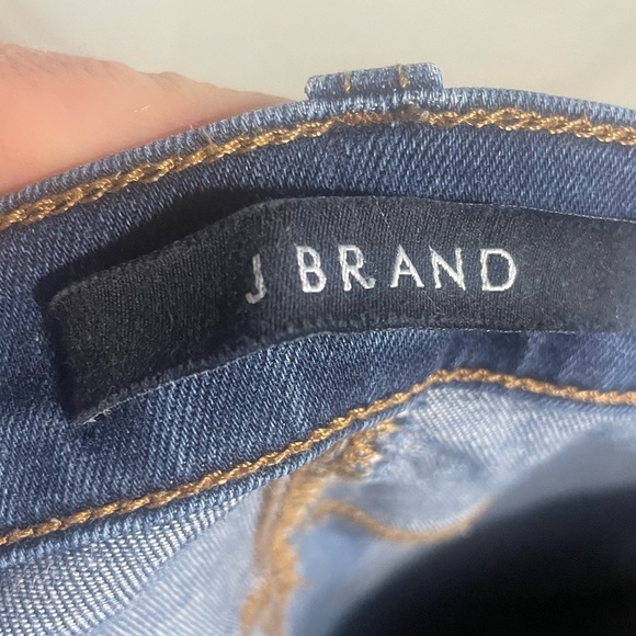 J Brand ALANA dark indigo bluebell wash High Rise Skinny Jeans Size 29 - Picture 10 of 12
